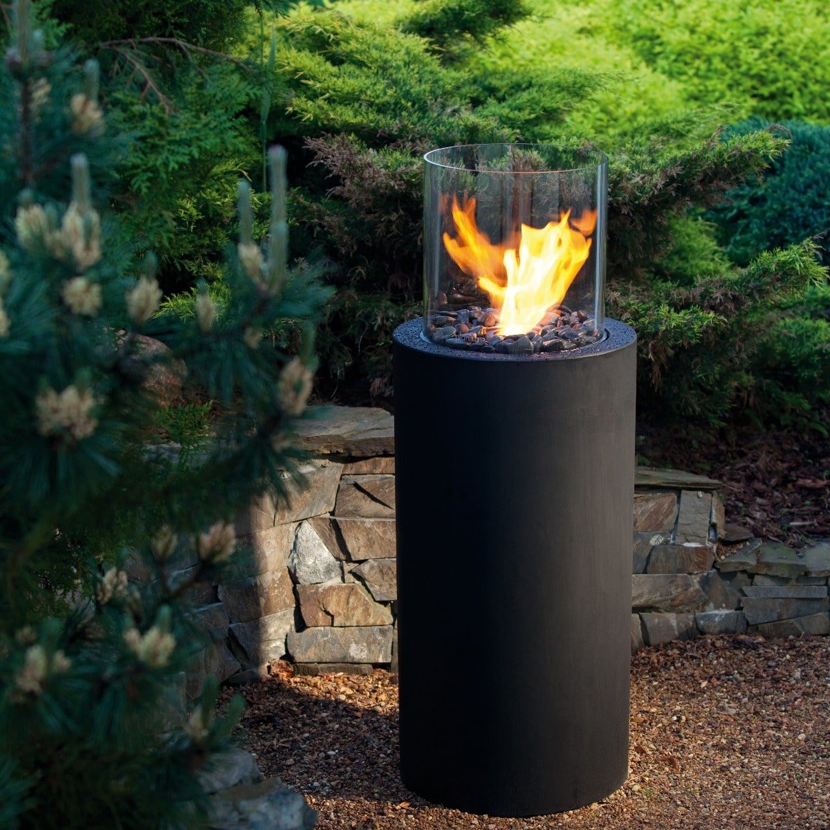 Planika Totem Commerce Ethanol Outdoor Fireplace - Outdoorium