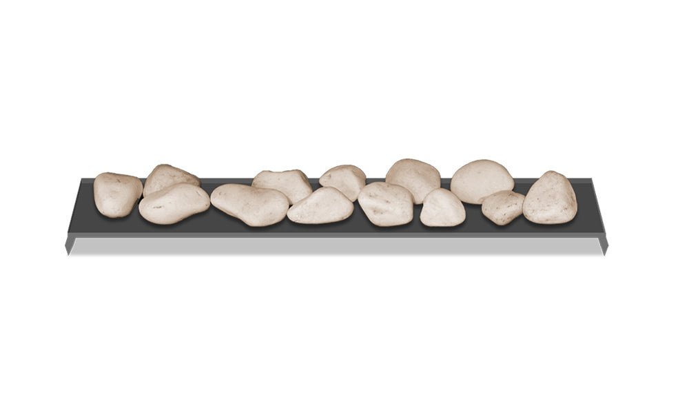 Planika Tray With White Pebbles For Prime Fire 990+ - Outdoorium
