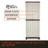 PLANTCRAFT Lockable Outdoor Storage Cabinet - Cupboard Garage Carport Shed - Outdoorium