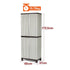 PLANTCRAFT Lockable Outdoor Storage Cabinet - Cupboard Garage Carport Shed - Outdoorium