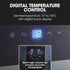 POLYCOOL 47L 18 Bottle Wine Bar Fridge Countertop Cooler Compressor Mirrored Glass Door, Black - Outdoorium