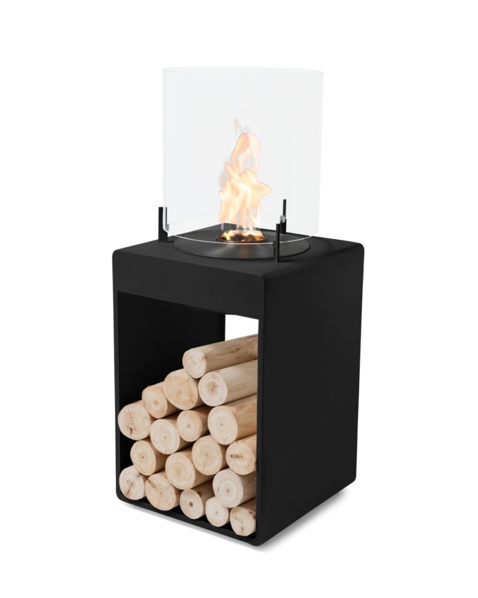 EcoSmart Pop 3T Designer Fireplace - White - Outdoorium