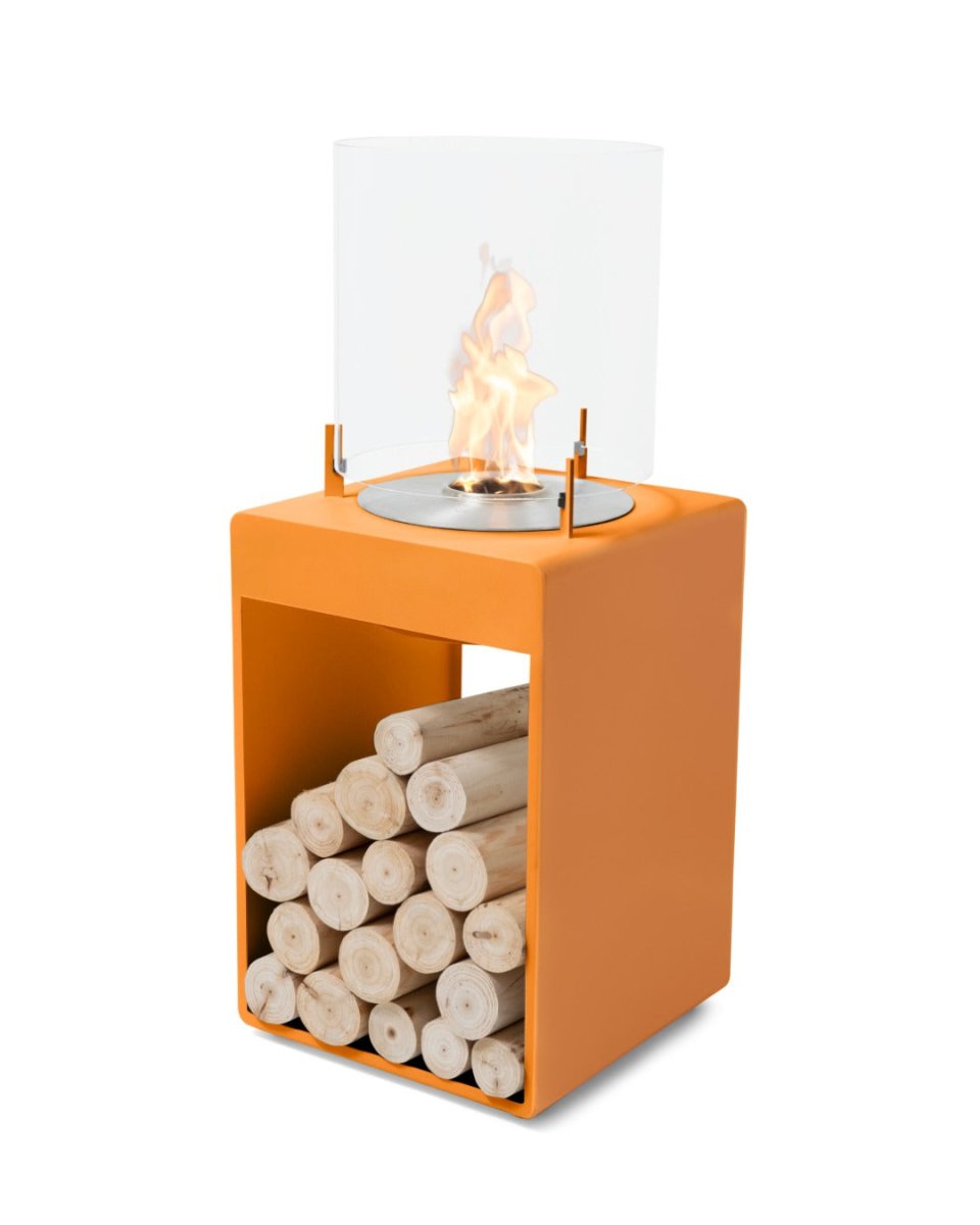 Pop 3T Designer Fireplace - Yellow - Outdoorium