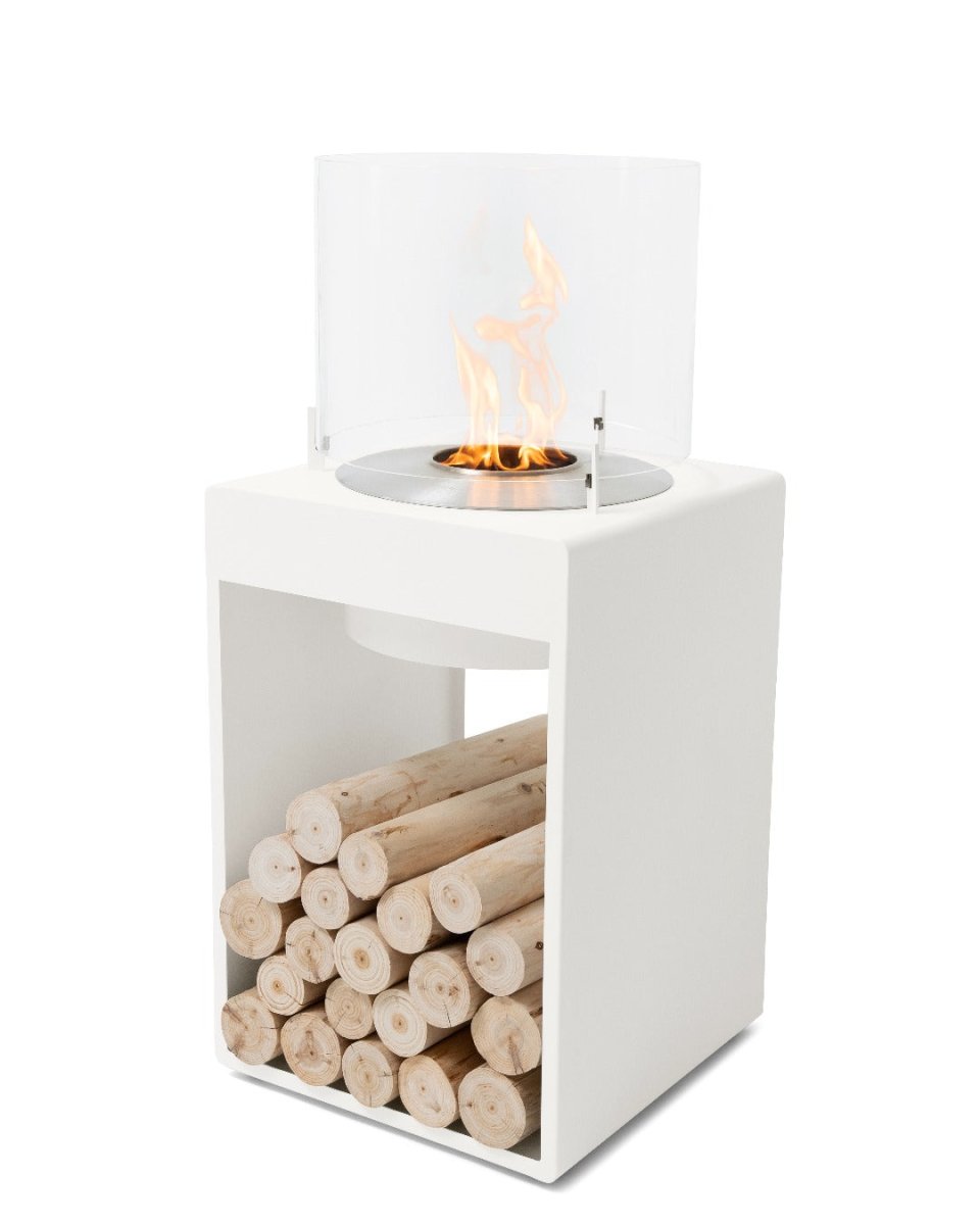 EcoSmart Pop 8T Designer Fireplace - Black - Outdoorium
