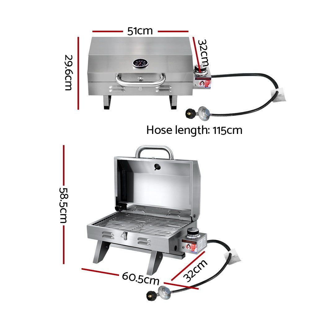 Portable Gas BBQ Grill Heater - Outdoorium