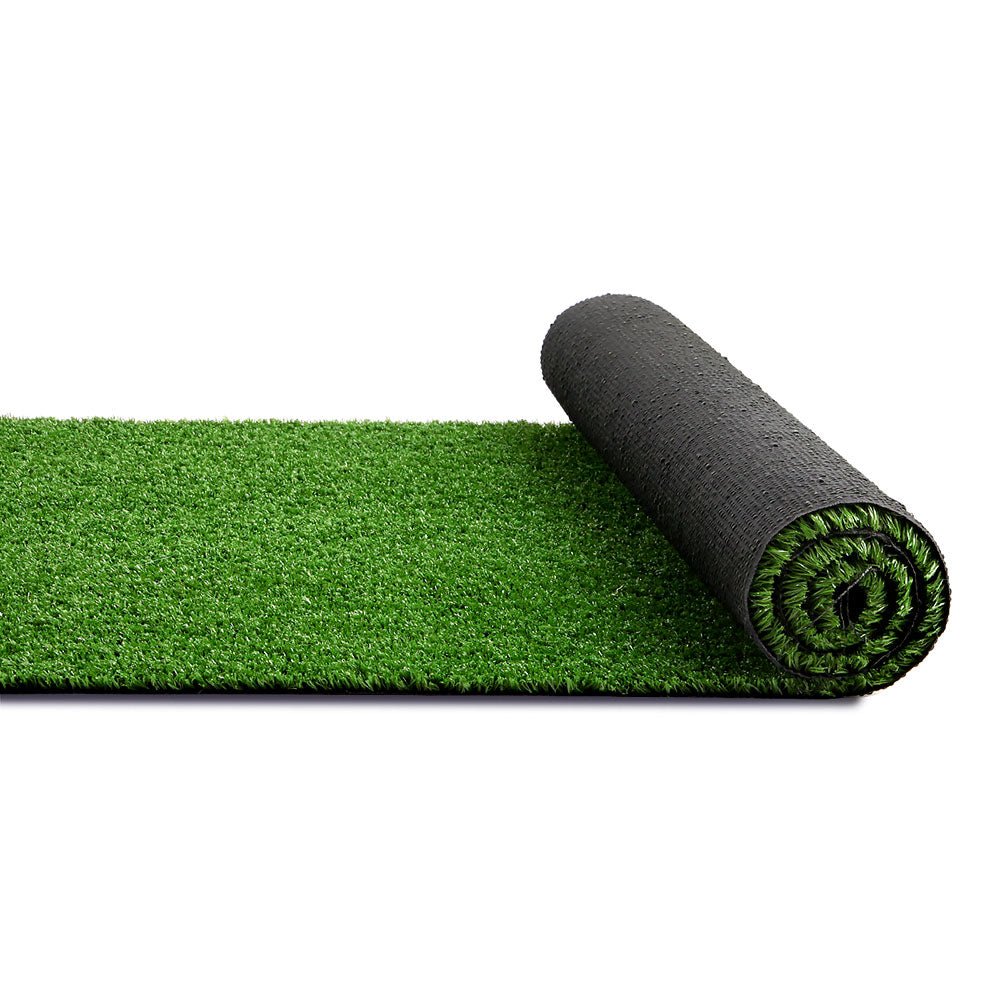 Primeturf 1x10m Artificial Grass Synthetic Fake 10SQM Turf Lawn 17mm Tape - Outdoorium