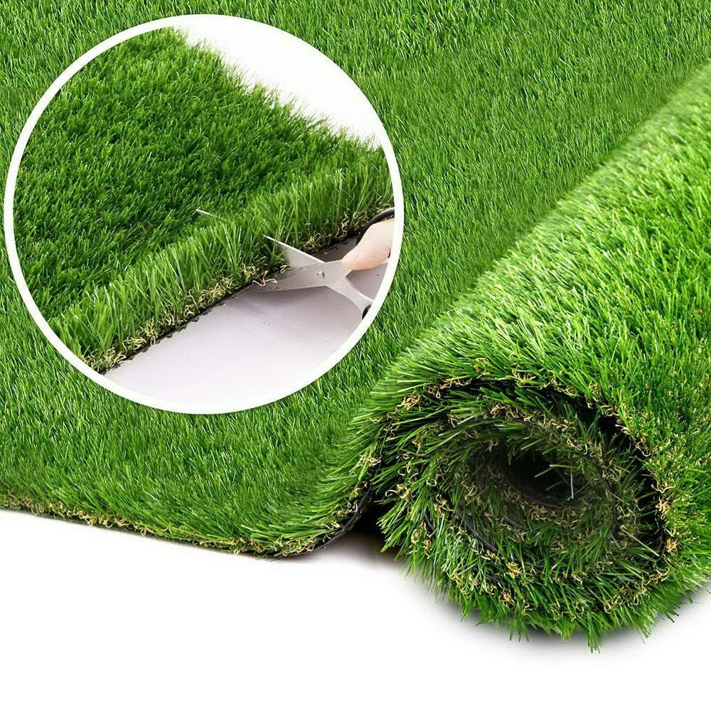 Primeturf Artificial Grass 30mm 2mx5m 10sqm Synthetic Fake Turf Plants Plastic Lawn 4-coloured - Outdoorium