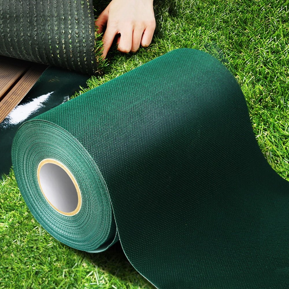 Primeturf Synthetic Grass Artificial Self Adhesive 20Mx15CM Turf Joining Tape - Outdoorium