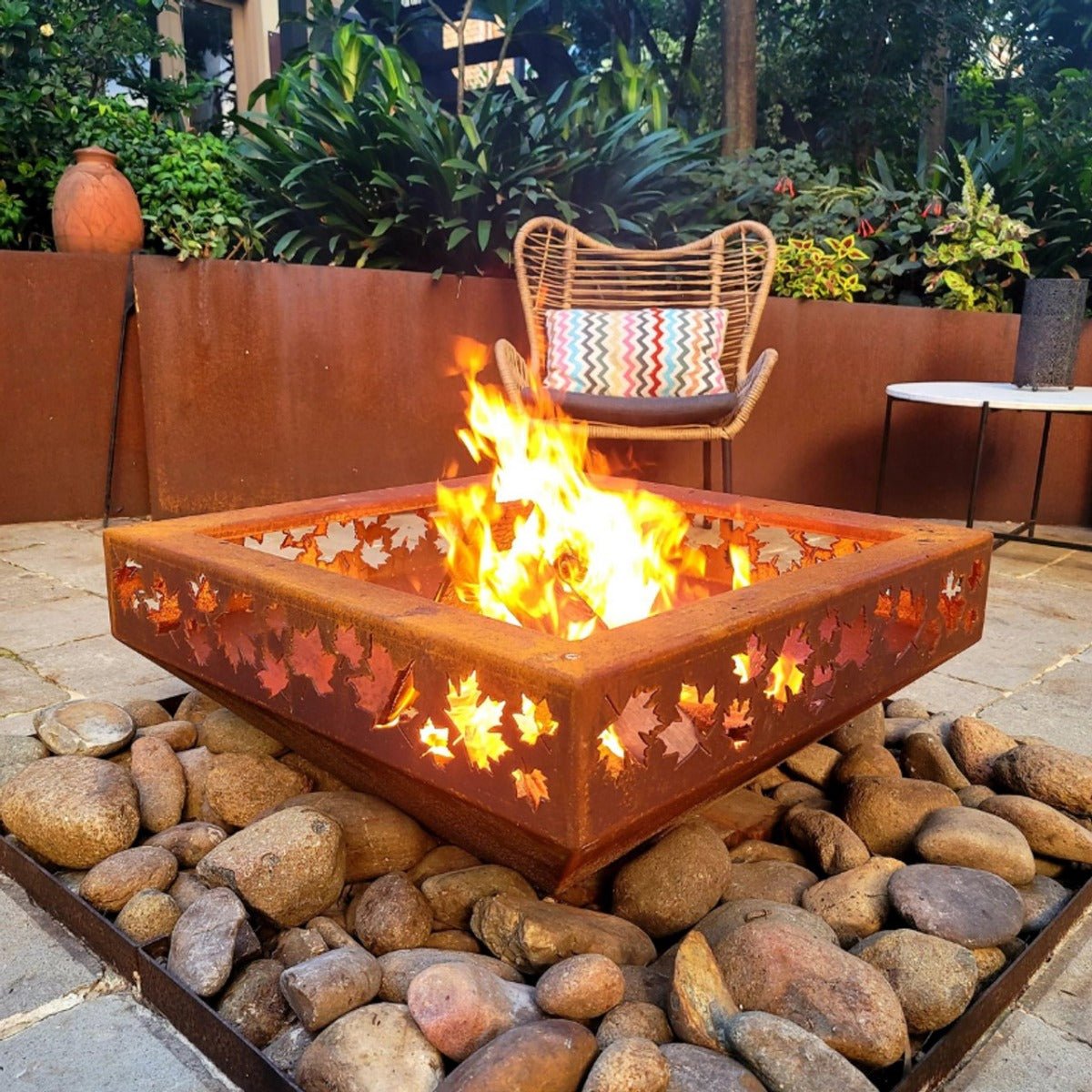 Prism Fire Pit | 3 Colours | Australian Made - Outdoorium