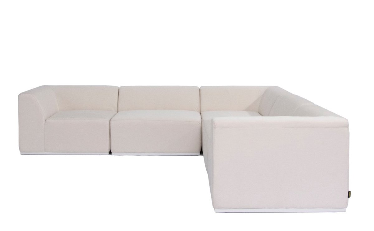 Blinde Relax Modular 5 L-Sectional Outdoor Sofa - Outdoorium