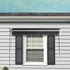 Retractable Fixed Pivot Arm Window Awning Garden Blinds 2.4m x 2.1m Grey - Outdoorium