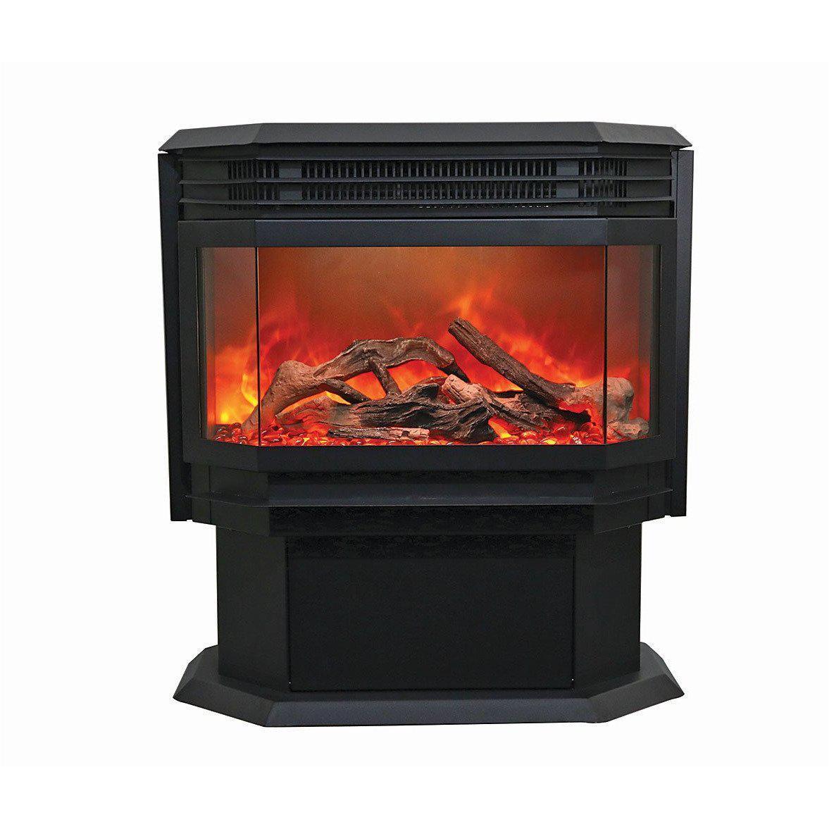 Sierra Flame by Amantii Freestanding 26: Electric Fireplace - Outdoorium