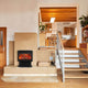 Sierra Flame by Amantii Freestanding 26: Electric Fireplace | Outdoorium