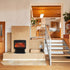 Sierra Flame by Amantii Freestanding 26: Electric Fireplace - Outdoorium