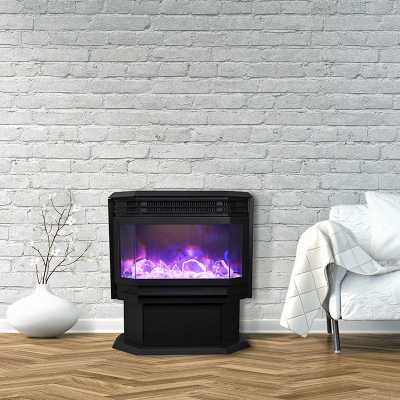 Sierra Flame by Amantii Freestanding 26: Electric Fireplace - Outdoorium