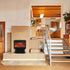 Sierra Flame by Amantii Freestanding 26: Electric Fireplace - Outdoorium