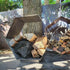 Single Honeycomb Firewood Rack | Firewood Holder | Log Rack - Outdoorium