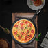 SOGA 26cm Round Cast Iron Frying Pan Skillet Griddle Sizzle Platter - Outdoorium
