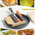 SOGA 26cm Round Cast Iron Frying Pan Skillet Griddle Sizzle Platter - Outdoorium