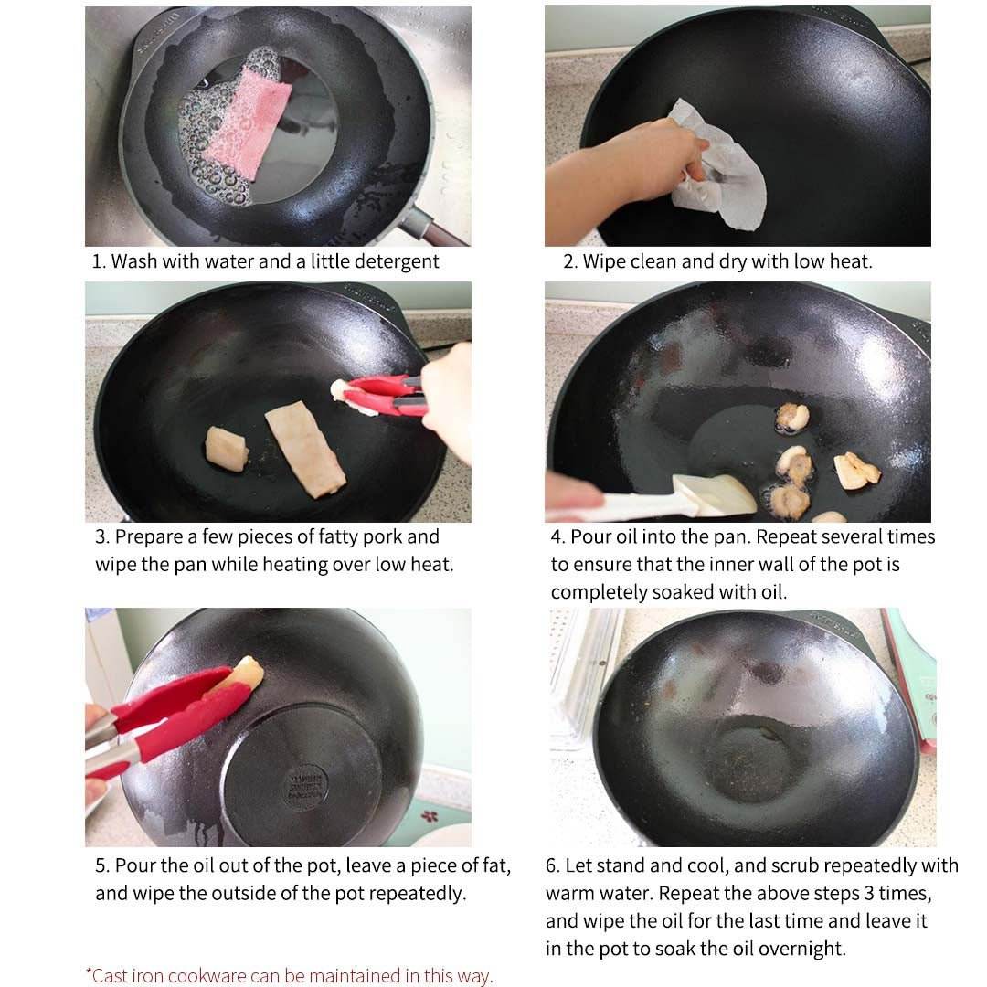 SOGA 2X 30cm Ribbed Cast Iron Frying Pan Skillet Steak Sizzle Platter - Outdoorium