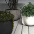 Blinde Stitch 100 Plant Pot - Graphite - Outdoorium