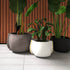 Stitch 25 Plant Pot - Graphite - Outdoorium