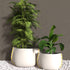 Blinde Stitch 75 Plant Pot - Graphite - Outdoorium