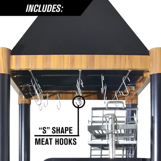 Tagwood BBQ Argentine Wood Fire & Charcoal Grill | BBQ02SI | Outdoorium