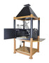 Tagwood BBQ Argentine Wood Fire & Charcoal Grill | BBQ02SI | Outdoorium