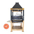 Tagwood BBQ Argentine Wood Fire & Charcoal Grill | BBQ02SI | Outdoorium