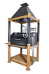 Tagwood BBQ Argentine Wood Fire & Charcoal Grill | BBQ02SI | Outdoorium