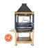 Tagwood BBQ Argentine Wood Fire & Charcoal Grill | BBQ02SI | Outdoorium