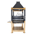 Tagwood BBQ Argentine Wood Fire & Charcoal Grill | BBQ02SI | Outdoorium