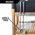 Tagwood BBQ Argentine Wood Fire & Charcoal Grill | BBQ02SI | Outdoorium