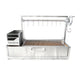 Tagwood BBQ BBQ05SS Santa Maria Argentine Charcoal & Woodfired Parilla Grill | Built - In