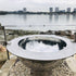 Teppanyaki Stainless Steel Fire Pit - Outdoorium