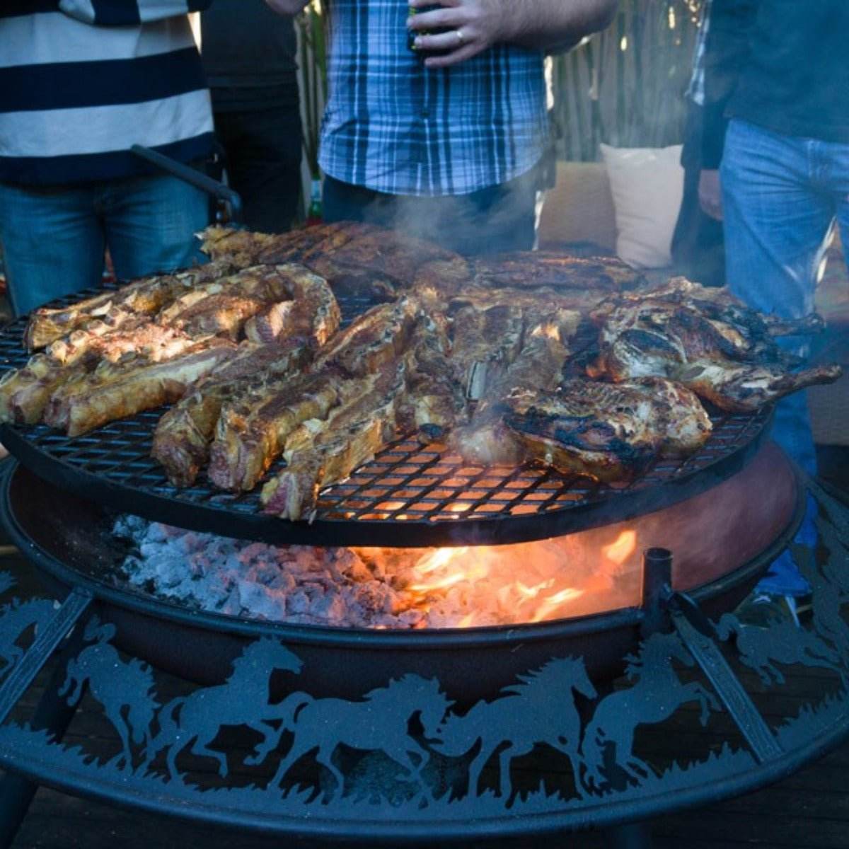 Ultimate BBQ Fire Pit 90cm - Outdoorium