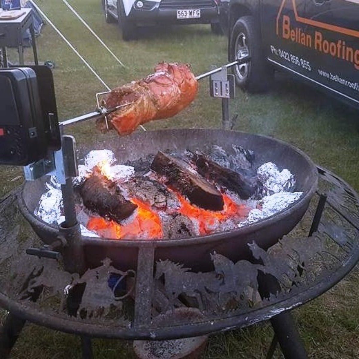 Ultimate BBQ Fire Pit 90cm - Outdoorium