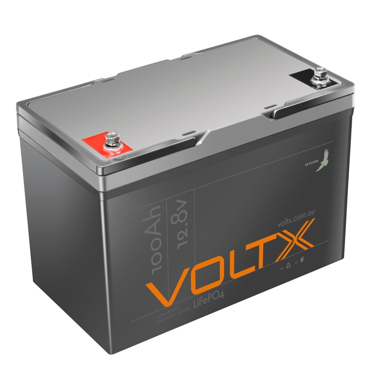 VoltX 12V Lithium Battery 100Ah - Outdoorium