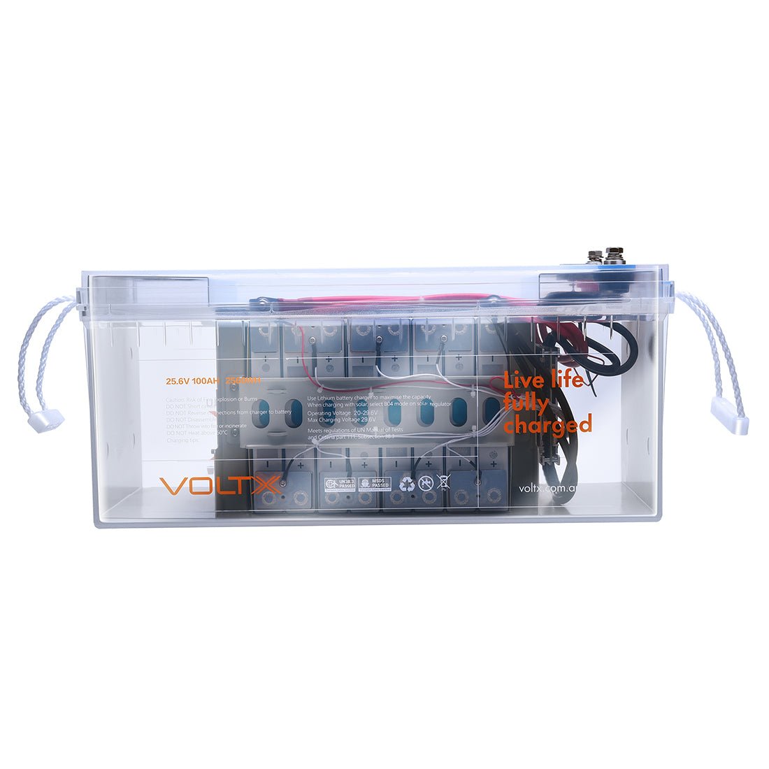 VoltX 24V Lithium Battery 100Ah Plus - Outdoorium