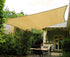 Wallaroo Rectangular Shade Sail 3 x 2.5m - Sand - Outdoorium