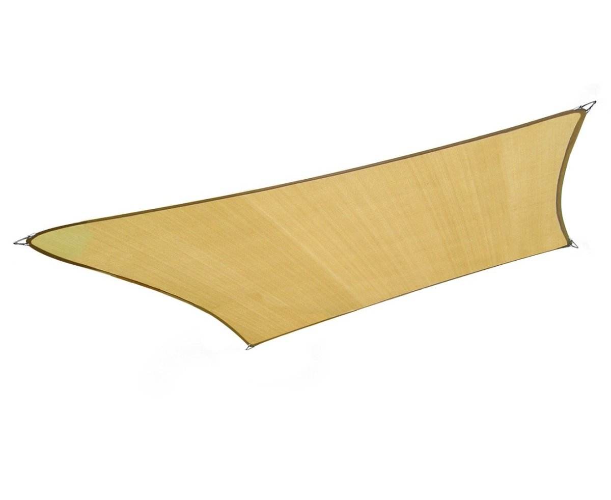 Wallaroo Rectangular Shade Sail - 4m x 5m - Sand - Outdoorium
