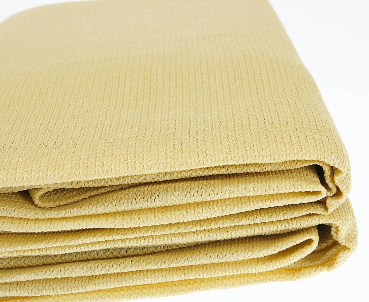 Wallaroo Rectangular Shade Sail 7m x 7m - Sand - Outdoorium