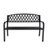 Wallaroo Steel Outdoor Garden Bench - Diamond - Outdoorium