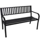Wallaroo Steel Outdoor Garden Bench - Modern | Home & Garden > Garden Furniture