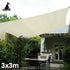 Wallaroo UV-Stabilised Waterproof Shade Sail 3x3M - Outdoorium