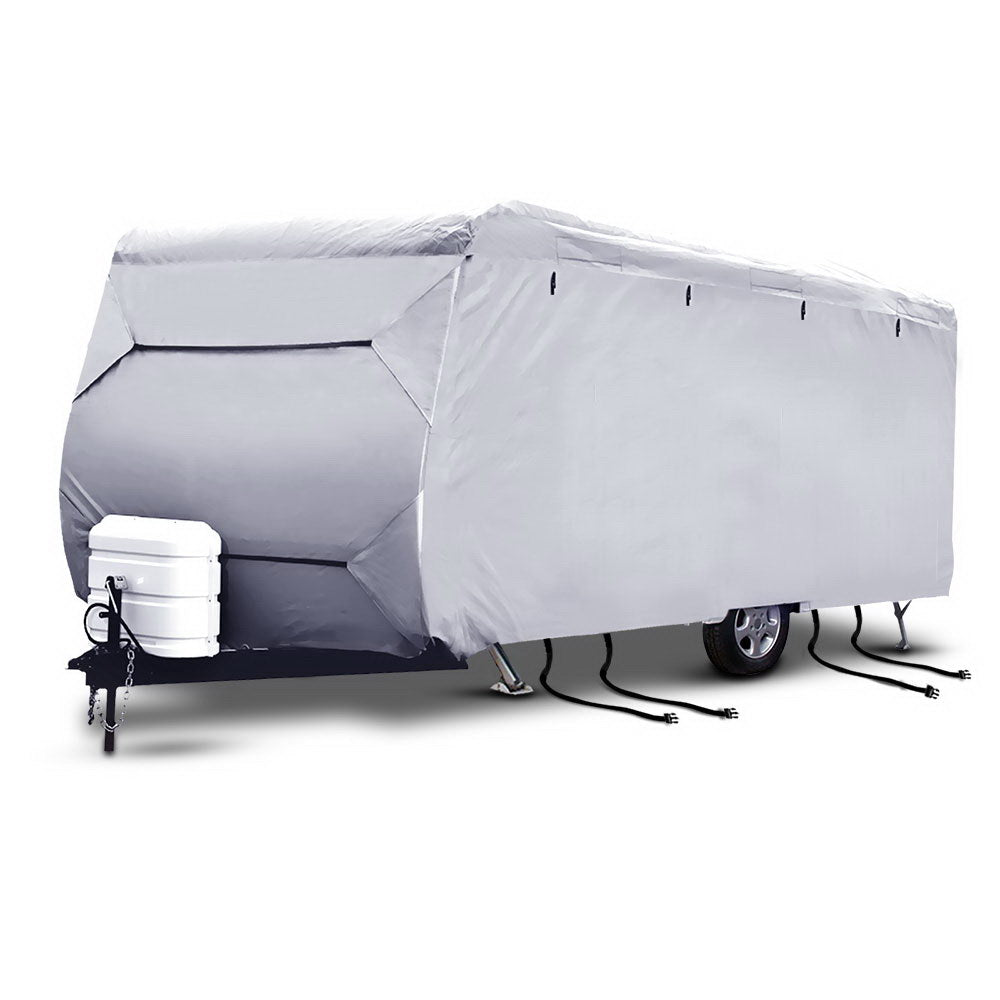 Weisshorn 14-16ft Caravan Cover Campervan 4 Layer UV Water Resistant - Outdoorium