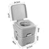 Weisshorn 20L Portable Camping Toilet Outdoor Flush Potty Boating With Bag - Outdoorium