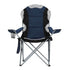 Weisshorn Camping Folding Chair Portable Outdoor Hiking Fishing Picnic Navy 2pcs - Outdoorium