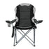 Weisshorn Camping Folding Chair Portable Outdoor Hiking Fishing Picnic Grey 2pcs - Outdoorium